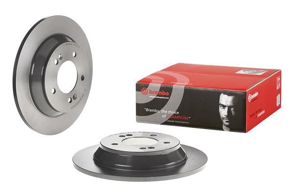 BREMBO Brake disc PRIME LINE - UV Coated solid 08.C823.11 Brake rotor,Brake discs KIA,CARENS IV