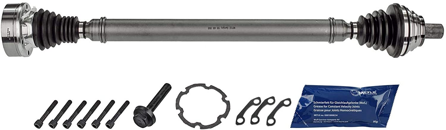 MEYLE Drive shaft VW,AUDI,SKODA 100 498 0649 1K0407272CC,1K0407272EC,1K0407272F CV axle,Half shaft,Driveshaft,Axle shaft,CV shaft,Drive axle,MDS0075
