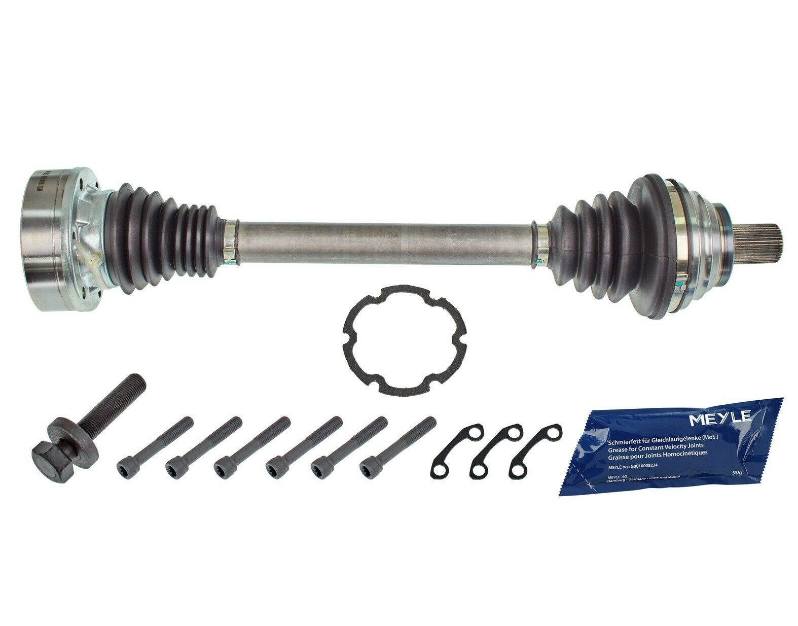 MEYLE Drive shaft MEYLE-ORIGINAL: True to OE. Front Axle Left 100 498 0714 CV axle,Half shaft VW,AUDI,SKODA,Golf V Schrägheck (1K1),TOURAN (1T1, 1T2)