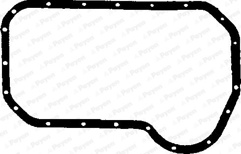 Gasket, wet sump JJ140 Payen