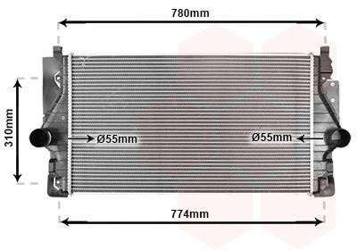 Intercooler, Charger 58004246 International Radiators