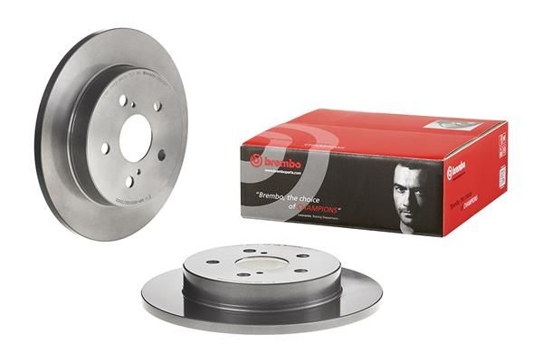 BREMBO Brake disc TOYOTA,LEXUS 08.D418.11 4243178010,4243106180,4243178010 Brake rotor,Brake discs,Brake rotors 4343106180,4243106190,42431F4010