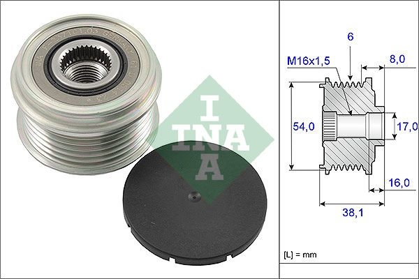 INA Freewheel Clutch OPEL,BMW,FORD 535 0063 10 12317797519,12317799180,12317799181 12317802471,12317802927,12318517262,7797519,7799180,7799181,7802471