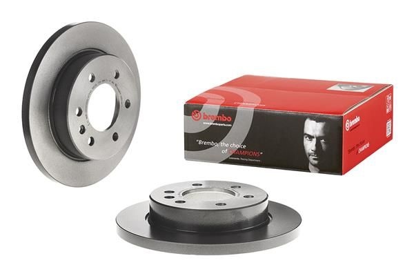BREMBO Brake disc PRIME LINE - UV Coated solid 08.D046.11 Brake rotor,Brake discs MERCEDES-BENZ,Sprinter 3,5-T Kastenwagen (907, 910)