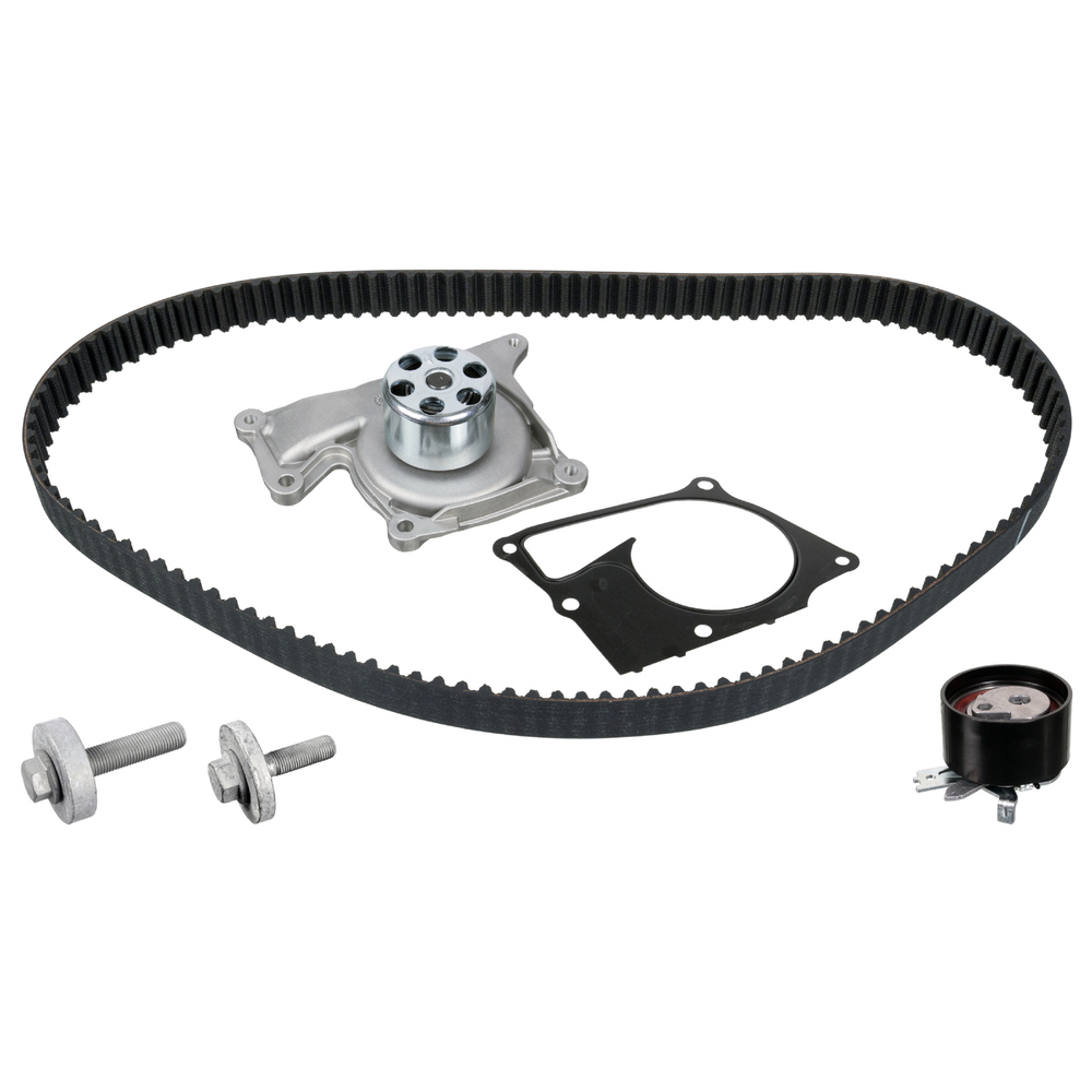 FEBI BILSTEIN Water Pump + Timing Belt Kit Number of Teeth: 123 173163 RENAULT,NISSAN,DACIA,Clio III Schrägheck (BR0/1, CR0/1),TWINGO II (CN0_)
