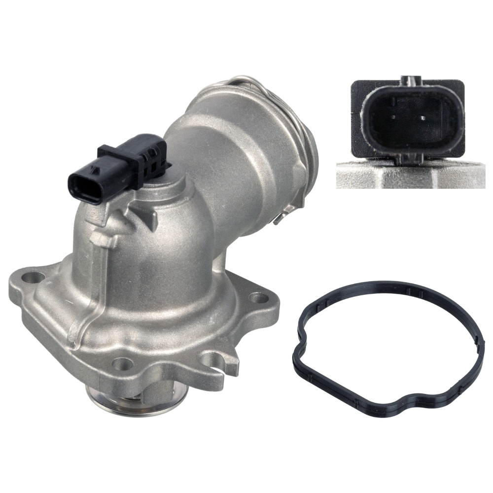 FEBI BILSTEIN Engine thermostat Opening Temperature: 92°C 174399 Thermostat, coolant,Thermostat MERCEDES-BENZ,C-Klasse Limousine (W204)