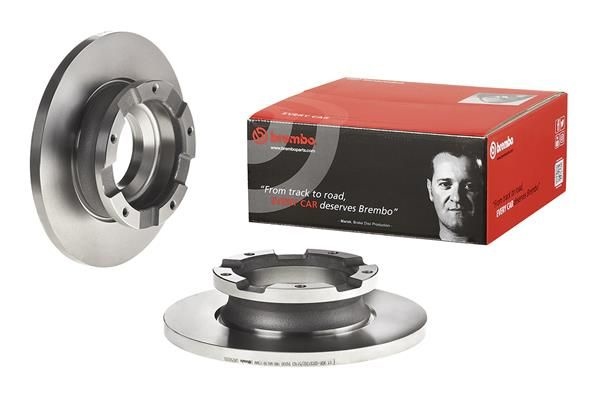 BREMBO Brake disc FORD 08.D505.20 1764283,1867715,2013002 Brake rotor,Brake discs,Brake rotors 2021562,2409102,BK212A097BA,BK212A097CA,BK212A097EA
