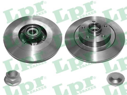 Lpr Bromsskiva Hub Brake Disc R1032pca Renault R1032pca Storlek 2