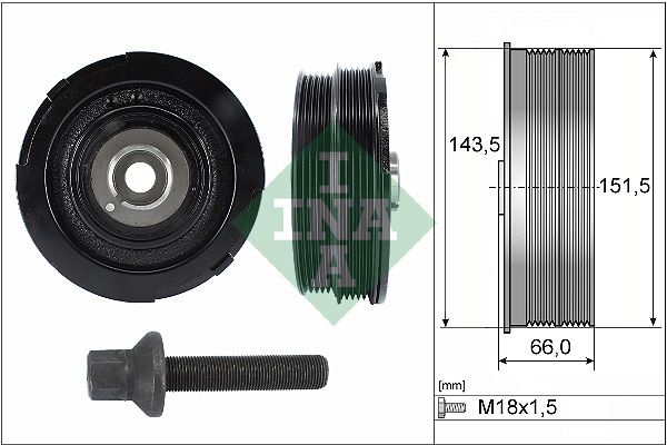 Bmw Belt Pulley Set Crankshaft