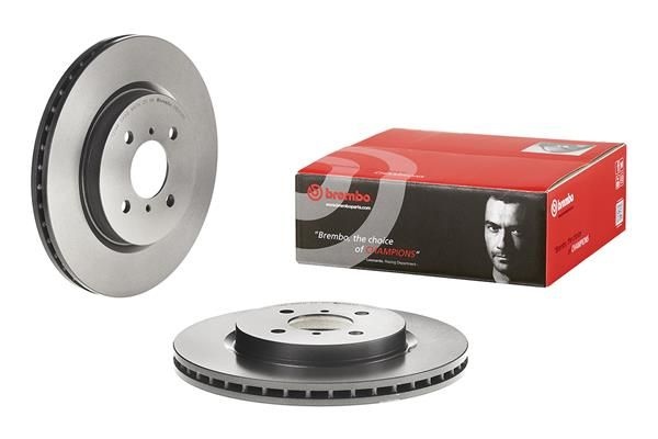 BREMBO Brake disc PRIME LINE - UV Coated internally vented 09.D253.11 Brake rotor,Brake discs SUZUKI,SWIFT IV (FZ, NZ)