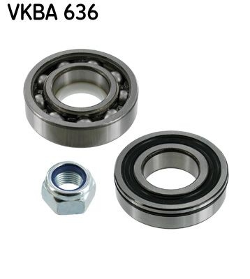 SKF Wheel bearing kit VKBA 636 Wheel hub bearing,Wheel bearing RENAULT,4 (112_),5 (122_),4 Kasten (R21_, R23_),5 Kasten (238_),6 Schrägheck