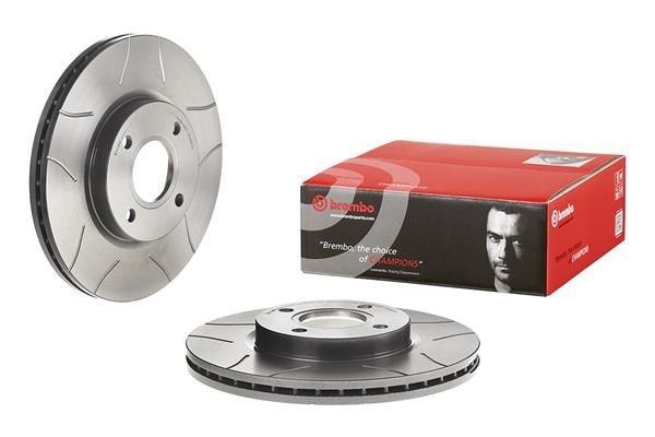 BREMBO Brake disc MAX LINE internally vented 09.C422.75 Brake rotor,Brake discs FORD,Fiesta Mk6 Schrägheck (JA8, JR8),B-MAX (JK),Fiesta Mk6 Limousine