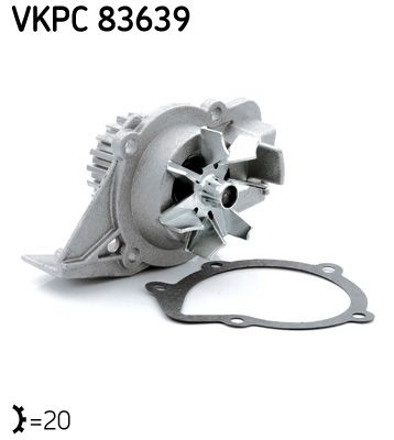 Vattenpump VKPC 83639 SKF