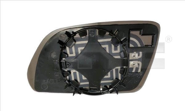 TYC Wing Mirror Glass Right 332-0019-1 Side Mirror Glass,Mirror Glass VW,SKODA,POLO (9N_),Polo Limousine (9A4, 9A2, 9N2, 9A6),Octavia II Combi (1Z5)