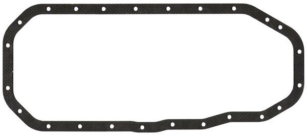ELRING Sump Gasket 107.256 Oil Pan Gasket,Oil Sump Gasket VW,AUDI,VOLVO,Passat Variant (33B),PASSAT (32B),SANTANA (32B),PASSAT Stufenheck (32B)