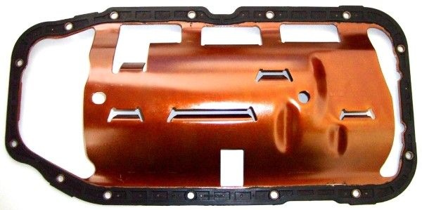 ELRING Sump Gasket with oil sump plate 164.341 Oil Pan Gasket,Oil Sump Gasket OPEL,CHEVROLET,DAEWOO,Omega B Limousine (V94),Astra F CC (T92)