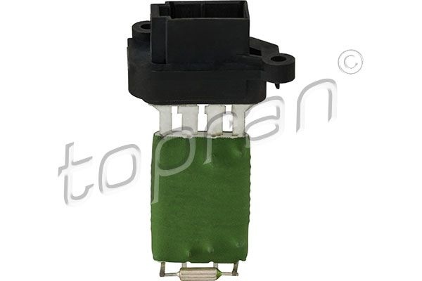 Resistor, interior blower