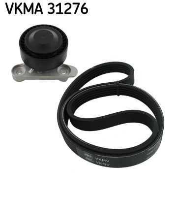 SKF V-ribbed belt set VKMA 31276 Serpentine belt kit,Auxiliary belt kit VW,SKODA,SEAT,Polo Schrägheck (6R1, 6C1),up! Schrägheck (121, 122, BL1, BL2)