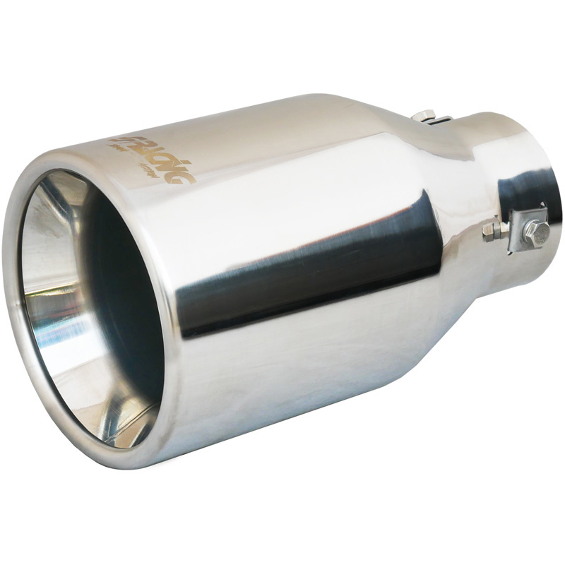 Silencieux Universel SImoni Racing Sortie Ronde 57mm - Acier Inoxydable, Neuf