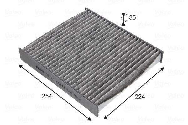 VALEO Pollen filter CLIMFILTER PROTECT 715727 Filter, interior air,Cabin filter VW,SKODA,SEAT,Polo Schrägheck (6R1, 6C1)