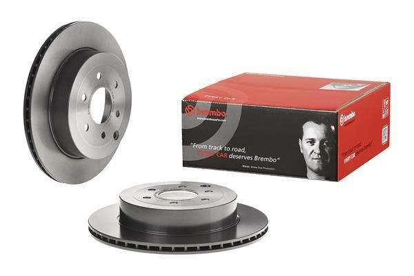 BREMBO Brake disc PRIME LINE - UV Coated internally vented 09.D942.11 Brake rotor,Brake discs MERCEDES-BENZ,NISSAN,X-Klasse Pickup (470)