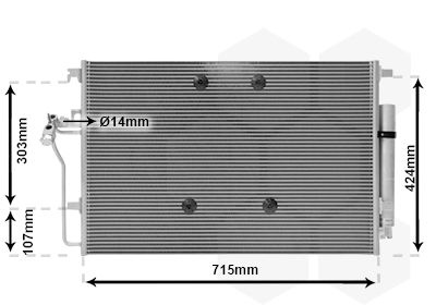 Condenser, Air Conditioning 30005724 International Radiators Plus