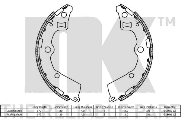 Brake Shoe Kit