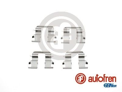 AUTOFREN SEINSA Accessory Kit, disc brake pads Rear Axle D42682A HYUNDAI,KIA,i10 (PA),Picanto (SA),PICANTO (TA)