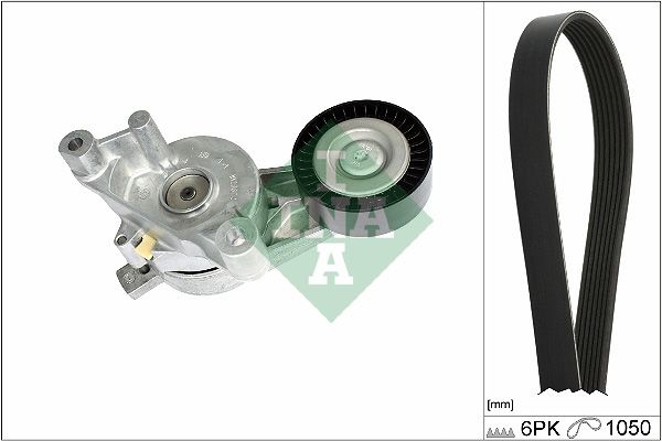INA V-ribbed belt set VW,AUDI,SKODA 529 0468 10 03G903137B,03G903315,03G903315A 03G903137B,03G903315,03G903315A,03G903137B,03G903315,03G903315A