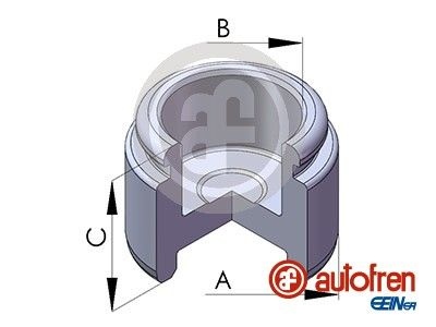 AUTOFREN SEINSA Piston, brake caliper D02538 MERCEDES-BENZ,VOLVO,MITSUBISHI,190 (W201),Stufenheck (W124),C-Klasse Limousine (W202),SLK (R170)
