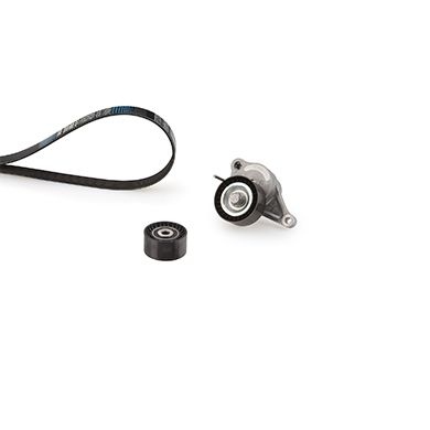 GATES V-ribbed belt set K027PK1675 Serpentine belt kit,Auxiliary belt kit OPEL,RENAULT,NISSAN,Movano B Kastenwagen (X62),Movano B Bus (X62)