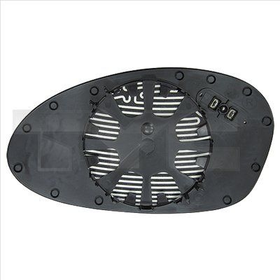 TYC Wing Mirror Glass Right 303-0131-1 Side Mirror Glass,Mirror Glass BMW,3 Touring (E91),3 Limousine (E90),1 Schrägheck (E87),3 Coupe (E92)