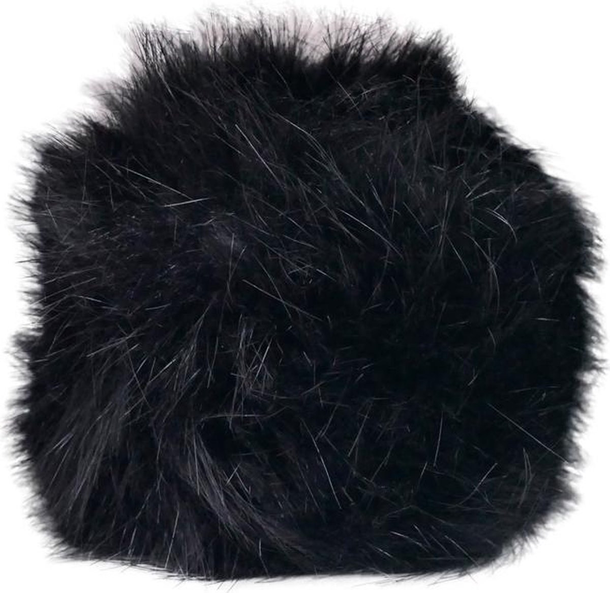 Simoni Racing Gear Shift Knob Cover Fluffy Fur - Black