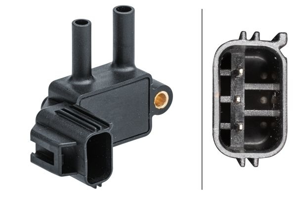 HELLA Sensors FORD,VOLVO,LAND ROVER 6PP 009 409-601 1681883,1684593,1698614 Sensor, exhaust pressure 1775946,1786775,AG915H209BA,AG915H209BAA,C2D21764