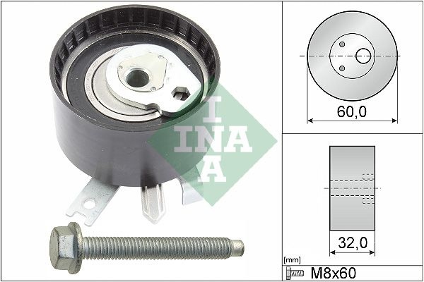 Ina Spannrulle Tandrem 531054710 Renault 531054710 Storlek 2