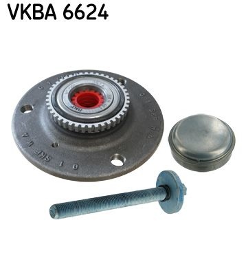 SKF Wheel bearing kit with ABS sensor ring VKBA 6624 Wheel hub bearing,Wheel bearing SMART,CITY-COUPE (450),FORTWO Coupe (450),CABRIO (450)