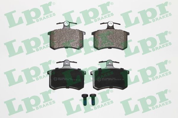 Lpr Bromsbelaggssats Skivbroms 05P440 Lancia 05P440 Storlek 05