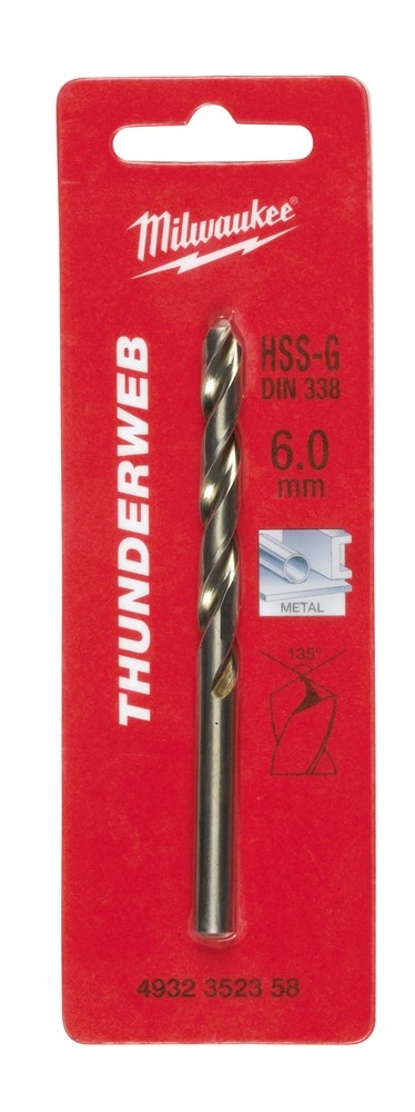 Thunderweb HssG metallborr 6