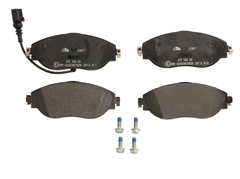 ATE Brake pad set VW,AUDI,SKODA 13.0470-2617.2 3Q0698151B,5Q0698151AG,5Q0698151AJ 5Q0698151K,5Q0698151L,8V0698151C,3Q0698151B,5Q0698151AG,5Q0698151AJ