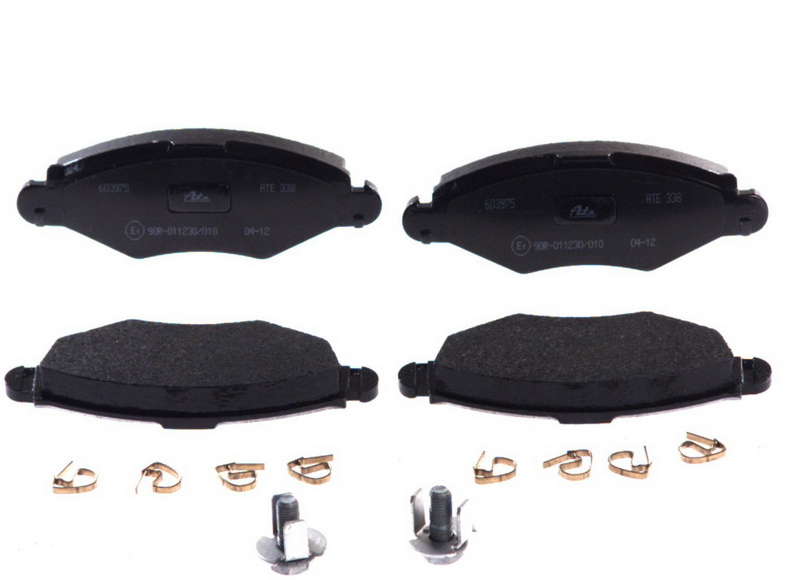 ATE Brake pad set excl. wear warning contact 13.0460-3975.2 Brake pads,Brake pad set, disc brake PEUGEOT,206 Schrägheck (2A/C),207 (WA_, WC_)