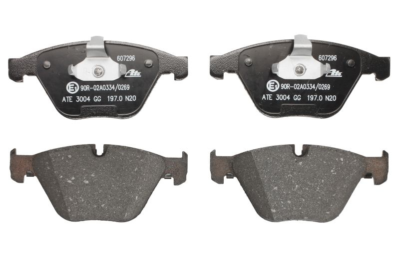 ATE Brake pad set excl. wear warning contact 13.0460-7296.2 Brake pads,Brake pad set, disc brake BMW,5 Limousine (E60),5 Touring (E61),6 Coupe (E63)