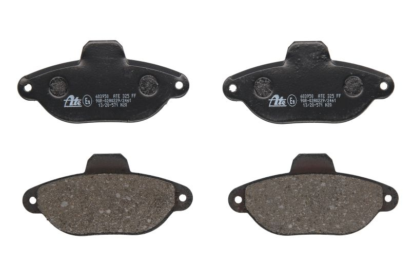 ATE Brake pad set FIAT,LANCIA 13.0460-3950.2 5892737,71737179,71769056 71770985,71772530,77362185,77362267,9947468,9947976,9948045,9948054,9949183