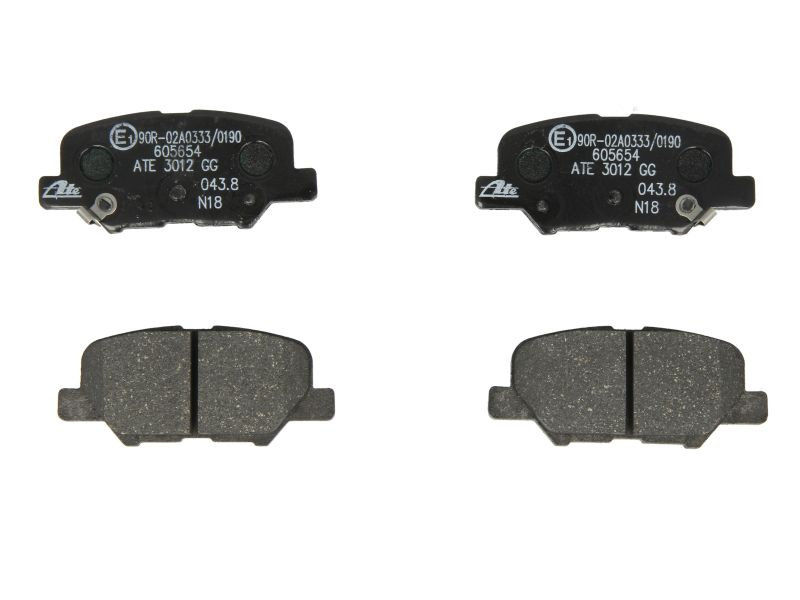 ATE Brake pad set PEUGEOT,CITROËN,MAZDA 13.0460-5654.2 1609899680,1635677180,GHY92648Z GHY92648ZA,GHY92648ZB,GHY92648ZC,440A1W070P,4605A998,4605B071