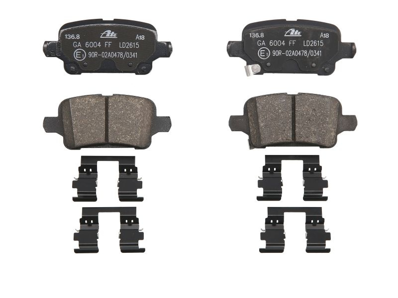 ATE Brake pad set OPEL,CHEVROLET,VAUXHALL 13.0470-2615.2 13517515,39021615,39037199 42676498,95526568,13517515,39021615,39037199,42676498,95526568
