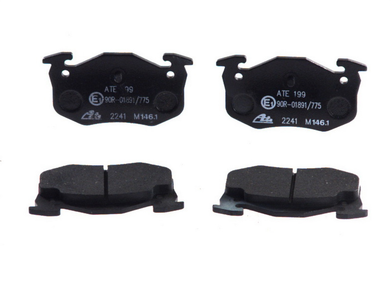 ATE Brake pad set excl. wear warning contact 13.0460-3823.2 Brake pads,Brake pad set, disc brake PEUGEOT,CITROËN,206 Schrägheck (2A/C),206 CC (2D)