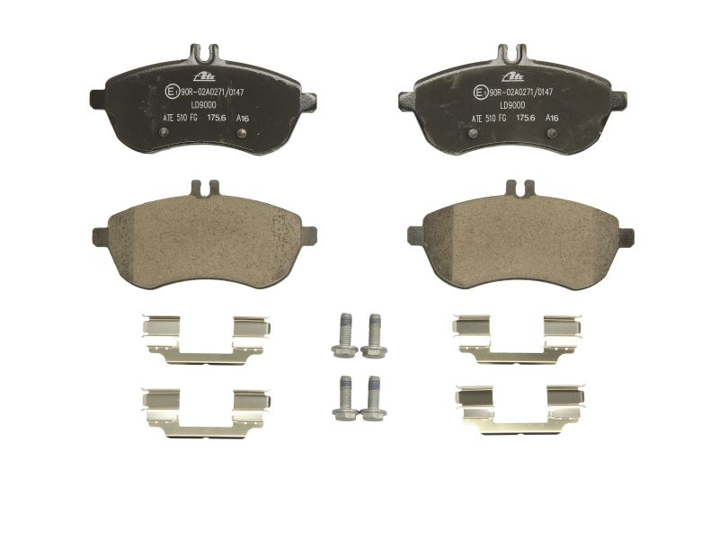 ATE Brake pad set MERCEDES-BENZ 13.0470-9000.2 LD9000,0054200820,0054201220 0054201520,0064207120,0074201620,0074205520,0074205720,0074209220