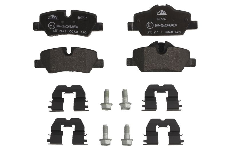 ATE Brake pad set excl. wear warning contact 13.0460-2797.2 Brake pads,Brake pad set, disc brake MINI,Schrägheck (F56),Schrägheck (F55),Cabrio (F57)