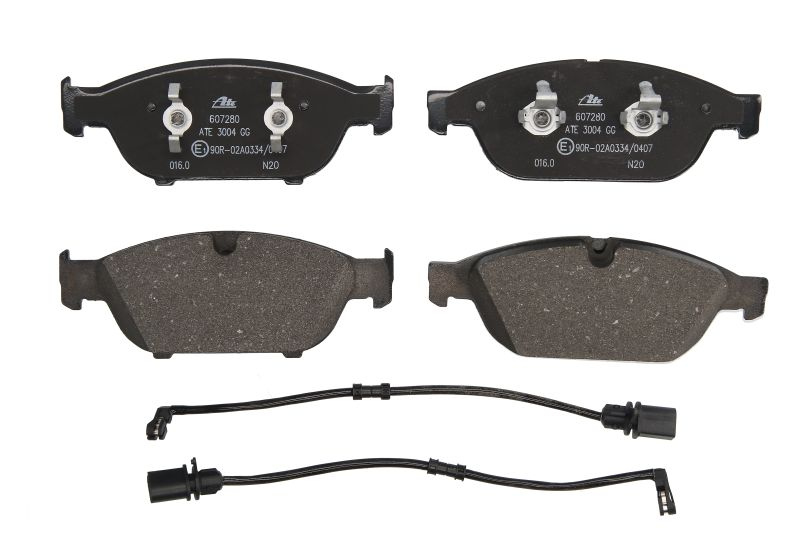 ATE Brake pad set incl. wear warning contact 13.0460-7280.2 Brake pads,Brake pad set, disc brake AUDI,A6 Avant (4G5, 4GD, C7)