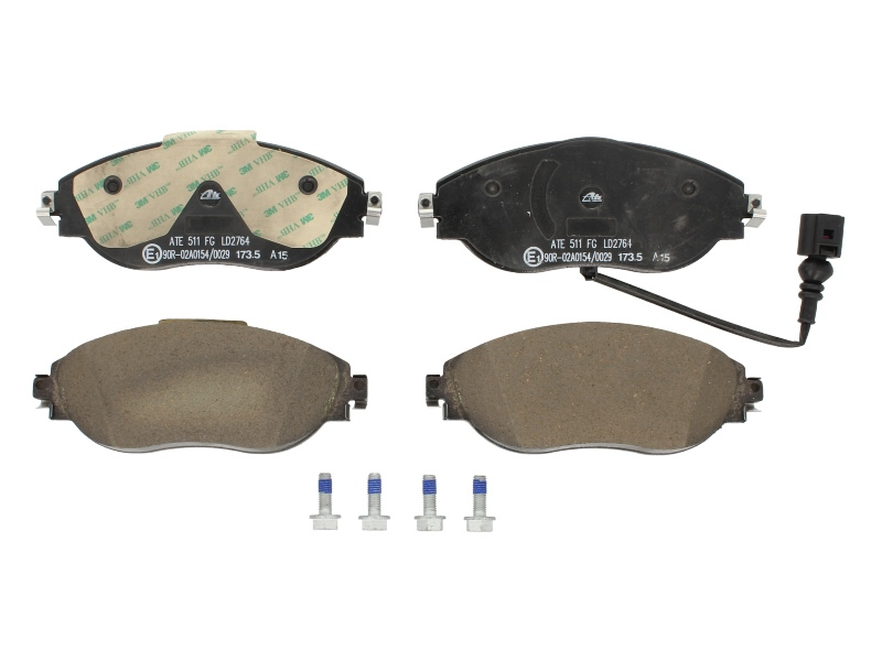 ATE Brake pad set incl. wear warning contact 13.0470-2764.2 Brake pads,Brake pad set, disc brake VW,SKODA,SEAT,Passat Variant (365),SHARAN (7N1, 7N2)
