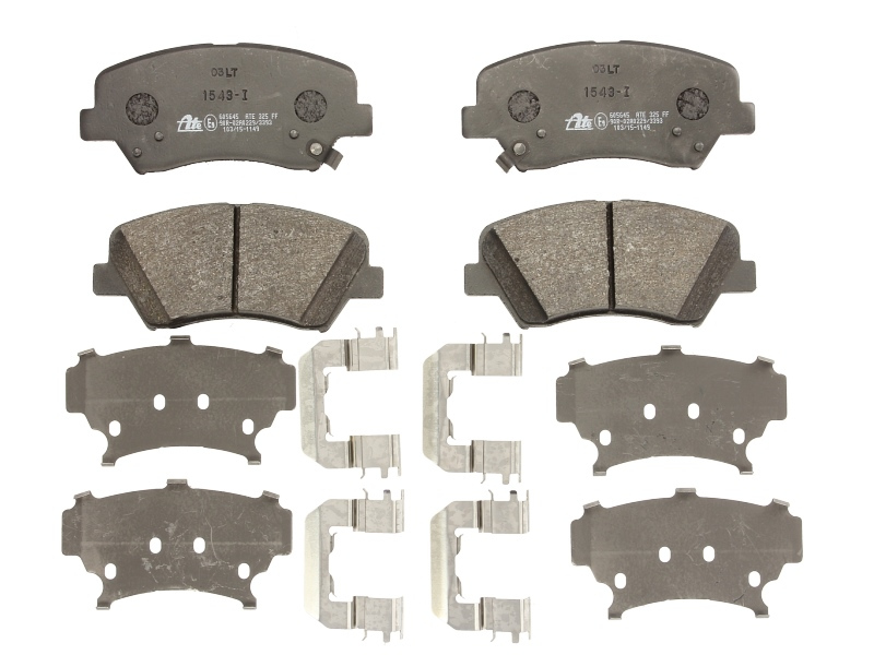 ATE Brake pad set with acoustic wear warning 13.0460-5645.2 Brake pads,Brake pad set, disc brake HYUNDAI,KIA,i30 (GD),i30 Schrägheck (PDE, PD, PDEN)